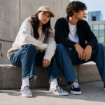 Vans у міському casual-стилі зі скейтом